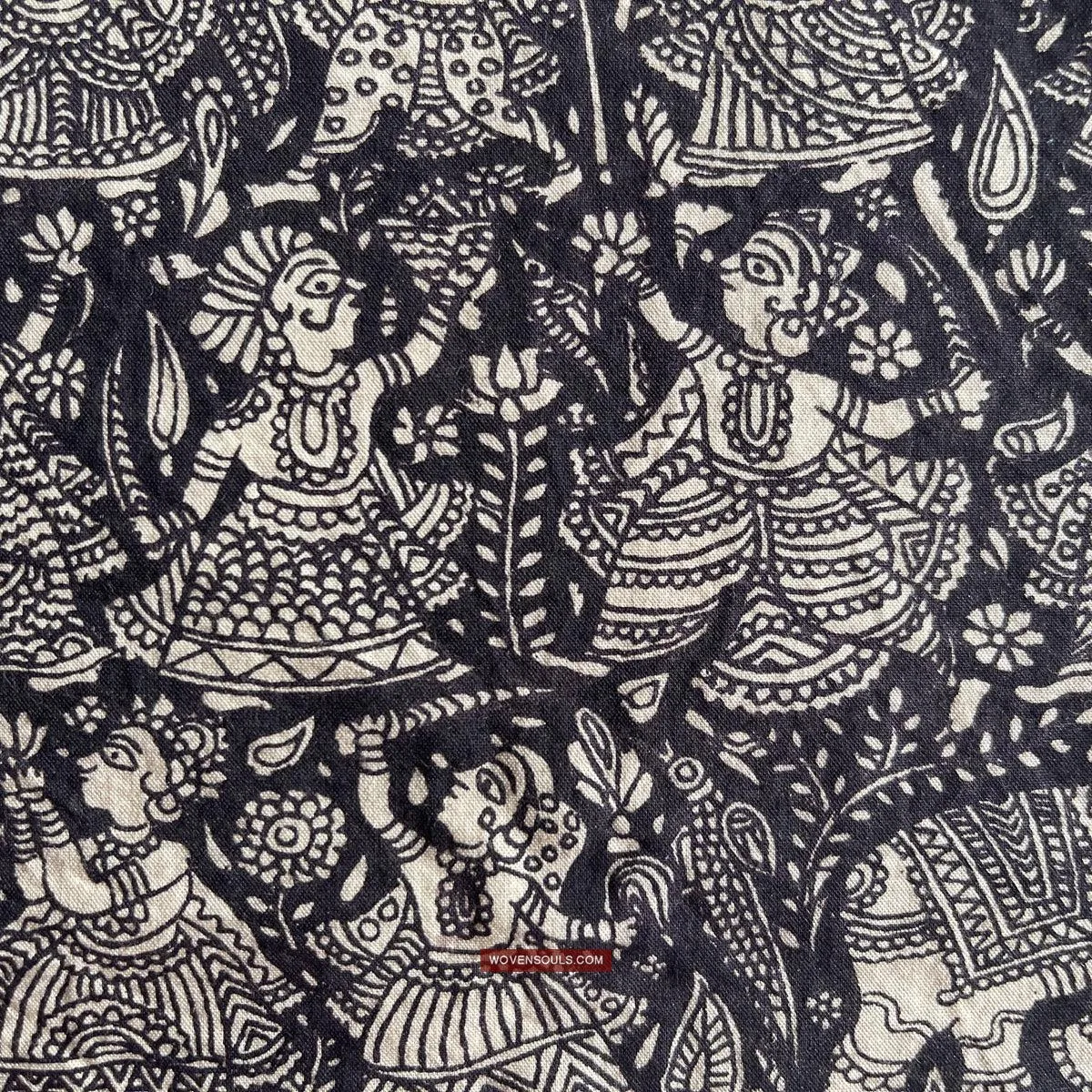 1117 Superfine Kalamkari Artwork - Museum Quality