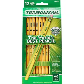 #2 HB Pencils Wood Cased Yellow