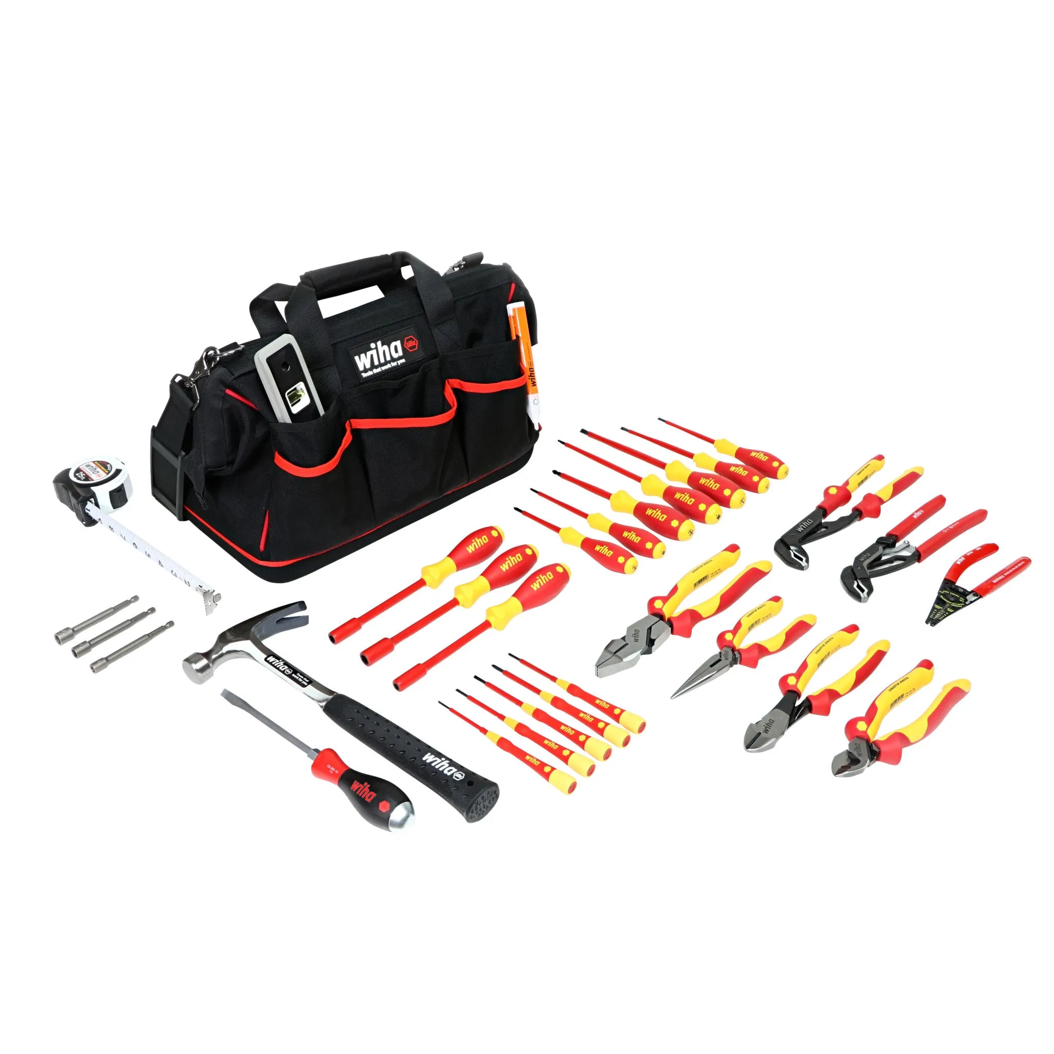 30 Piece Insulated Journeyman Electrician's Set