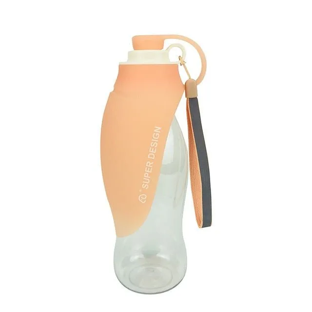 580ml Sport Portable Dog Water Bottle: Hydrate Your Pet On-the-Go!