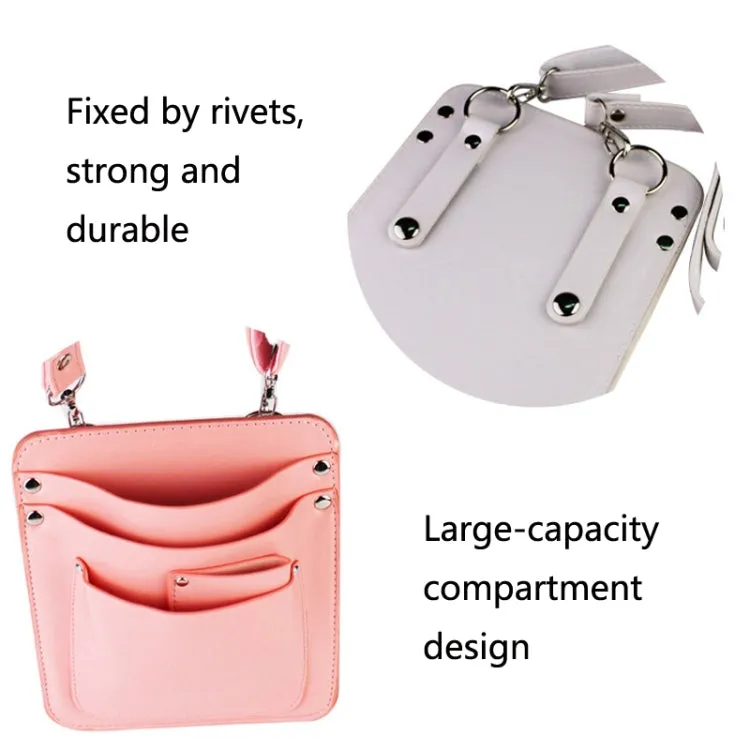 8009 Flower Tool Storage Bag Flower Shop Flower Cut Waist Bag(Pink)