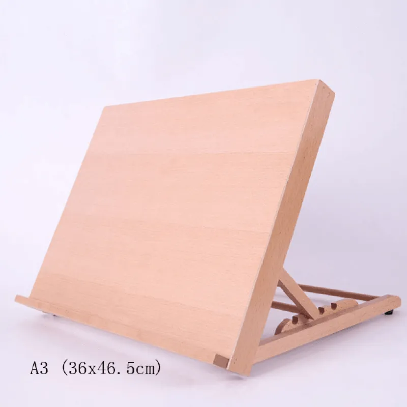 Adjustable Desktop Wood Drawing Board