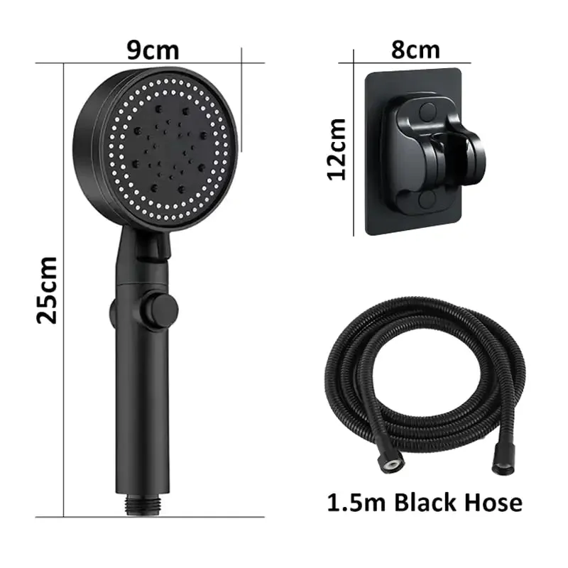 Adjustable Pressurized Shower Head