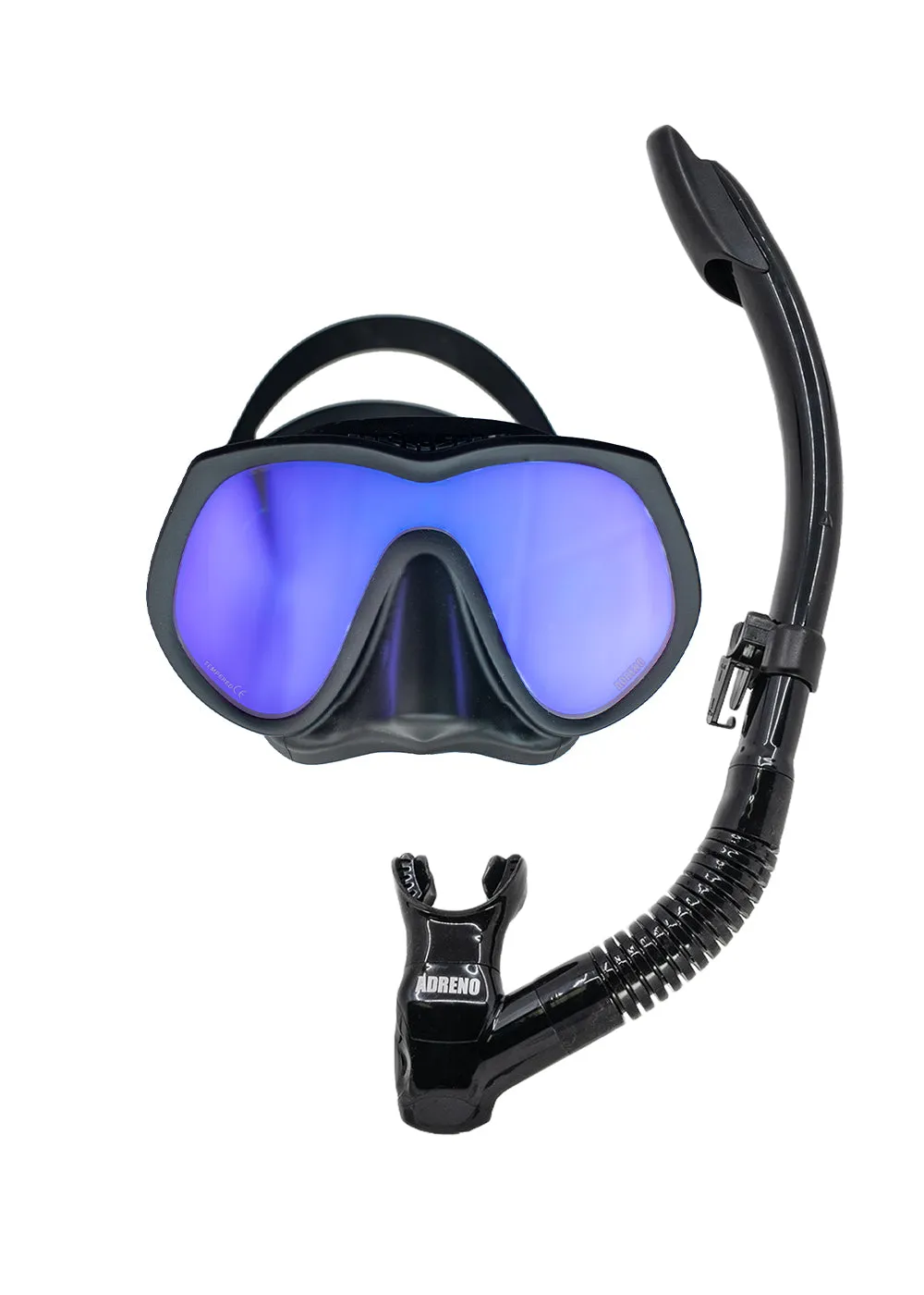 Adreno Manta Tinted Mask and Snorkel - Combo