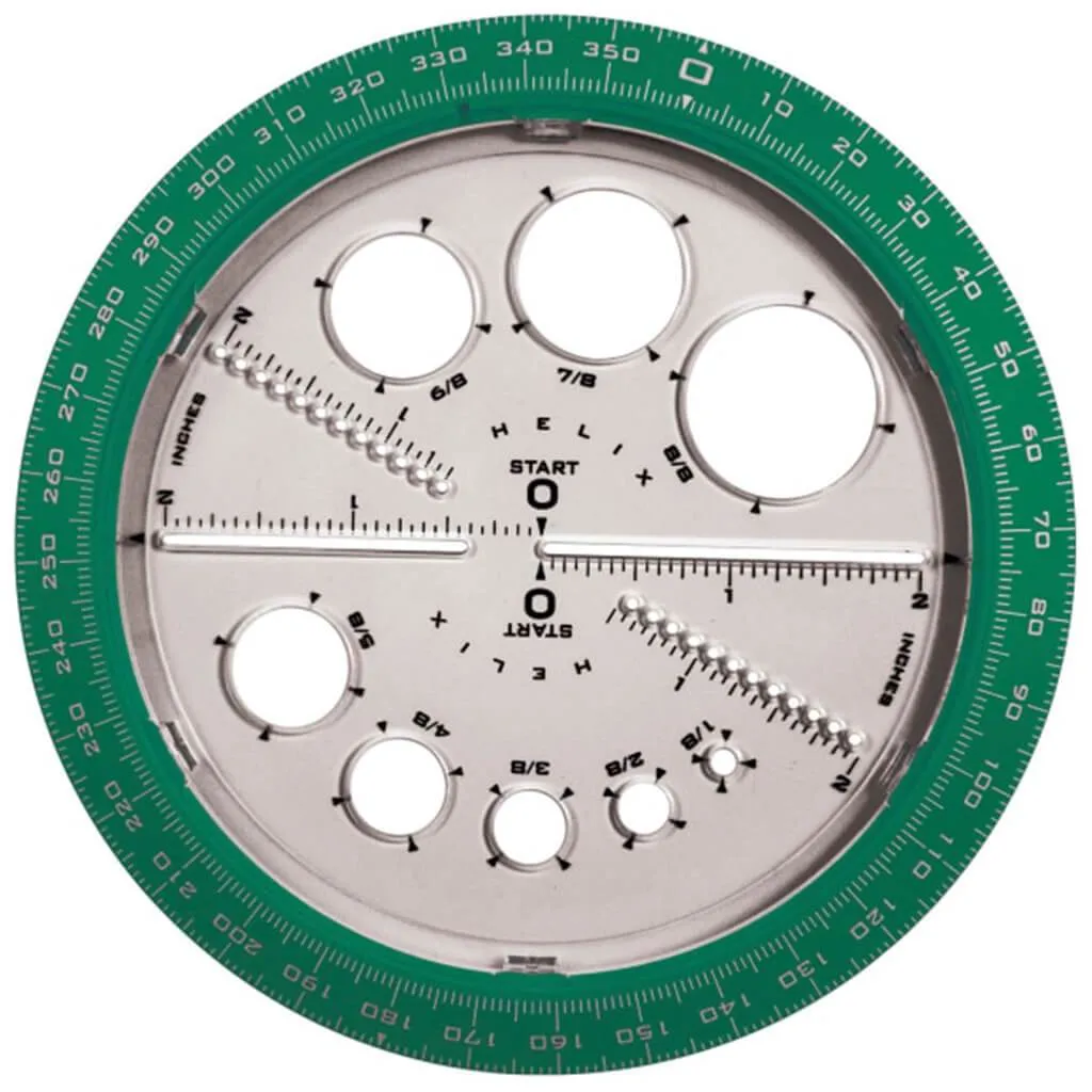 Angle and Circle Maker Protractor