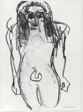 Archaic figure: study for Oberon  III