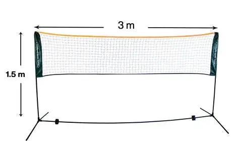 Badminton Volley Ball Tennis Net 3m