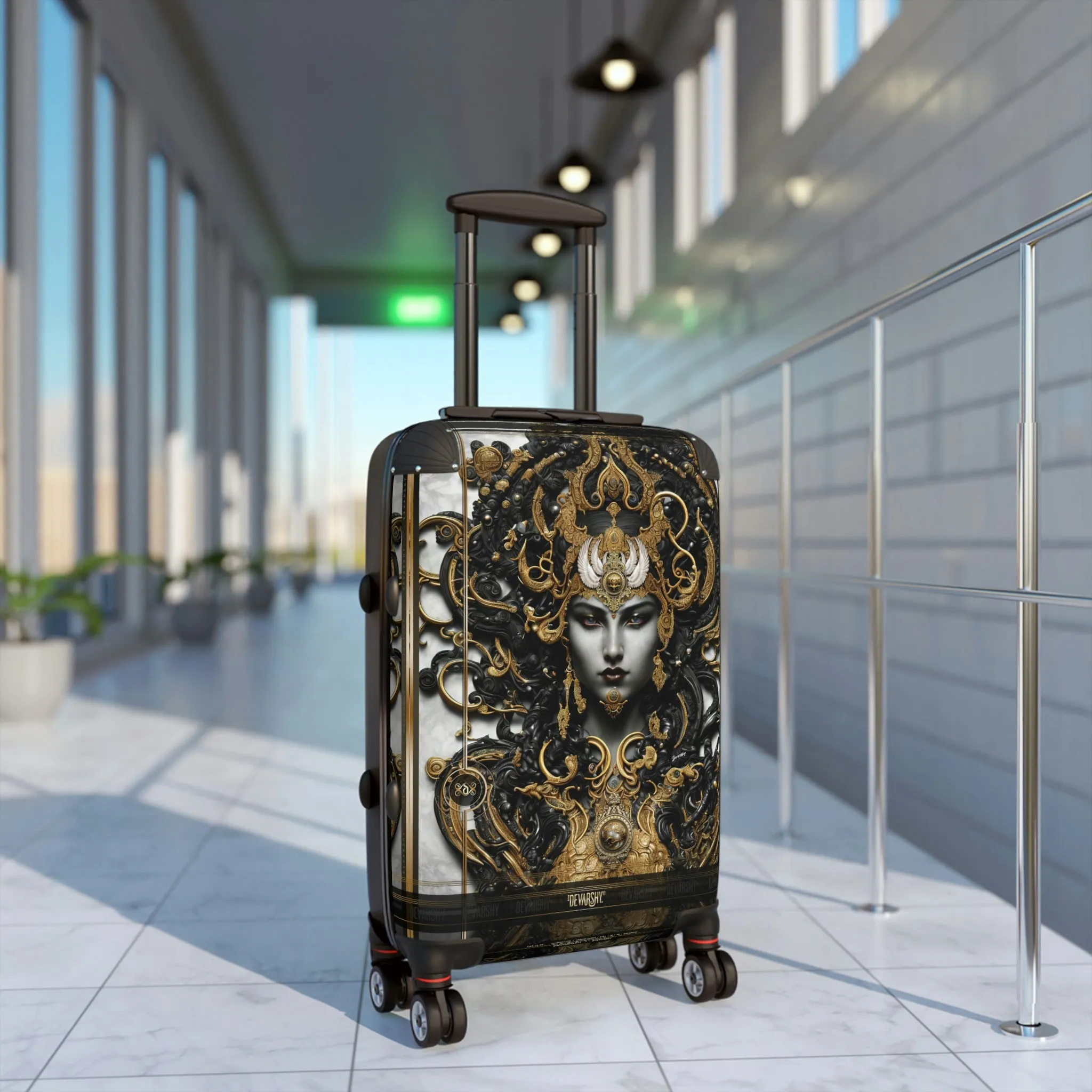 Baroque PRINCESS Suitcase 3 Sizes Carry-on Suitcase Luxury Travel Luggage Hard Shell Suitcase | D20136