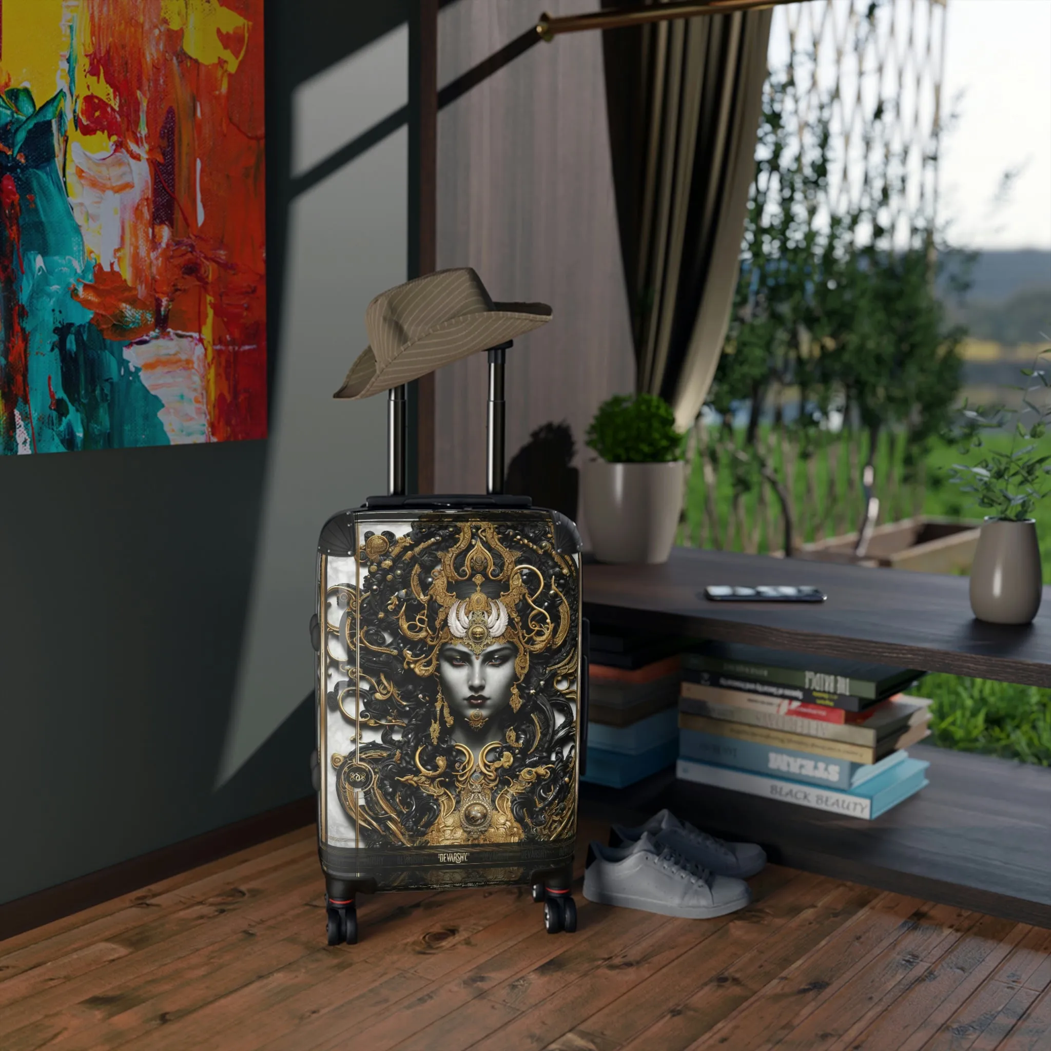 Baroque PRINCESS Suitcase 3 Sizes Carry-on Suitcase Luxury Travel Luggage Hard Shell Suitcase | D20136