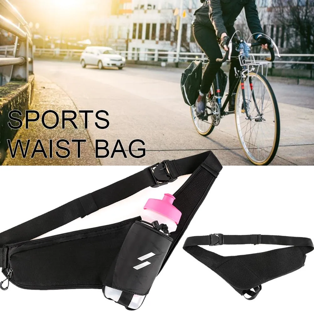 Bicycle Kettle Bag Mountain Bike Water Bottle Bag Running Belt Waist Pack Waterproof Belt Fanny Tote For Women Men Runners