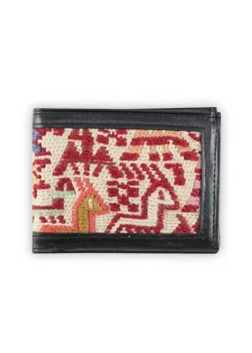 Bifold Sumak Kilim Wallet