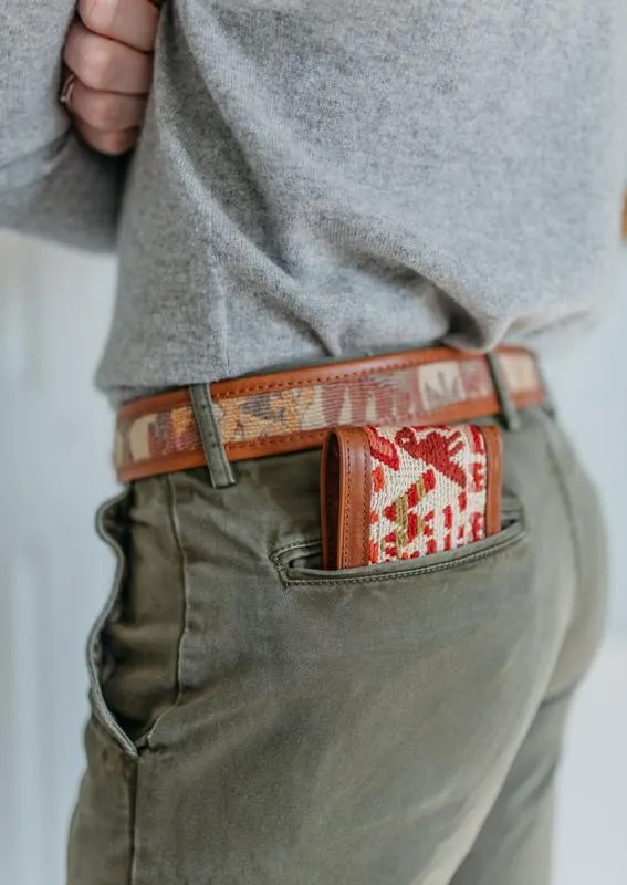 Bifold Sumak Kilim Wallet