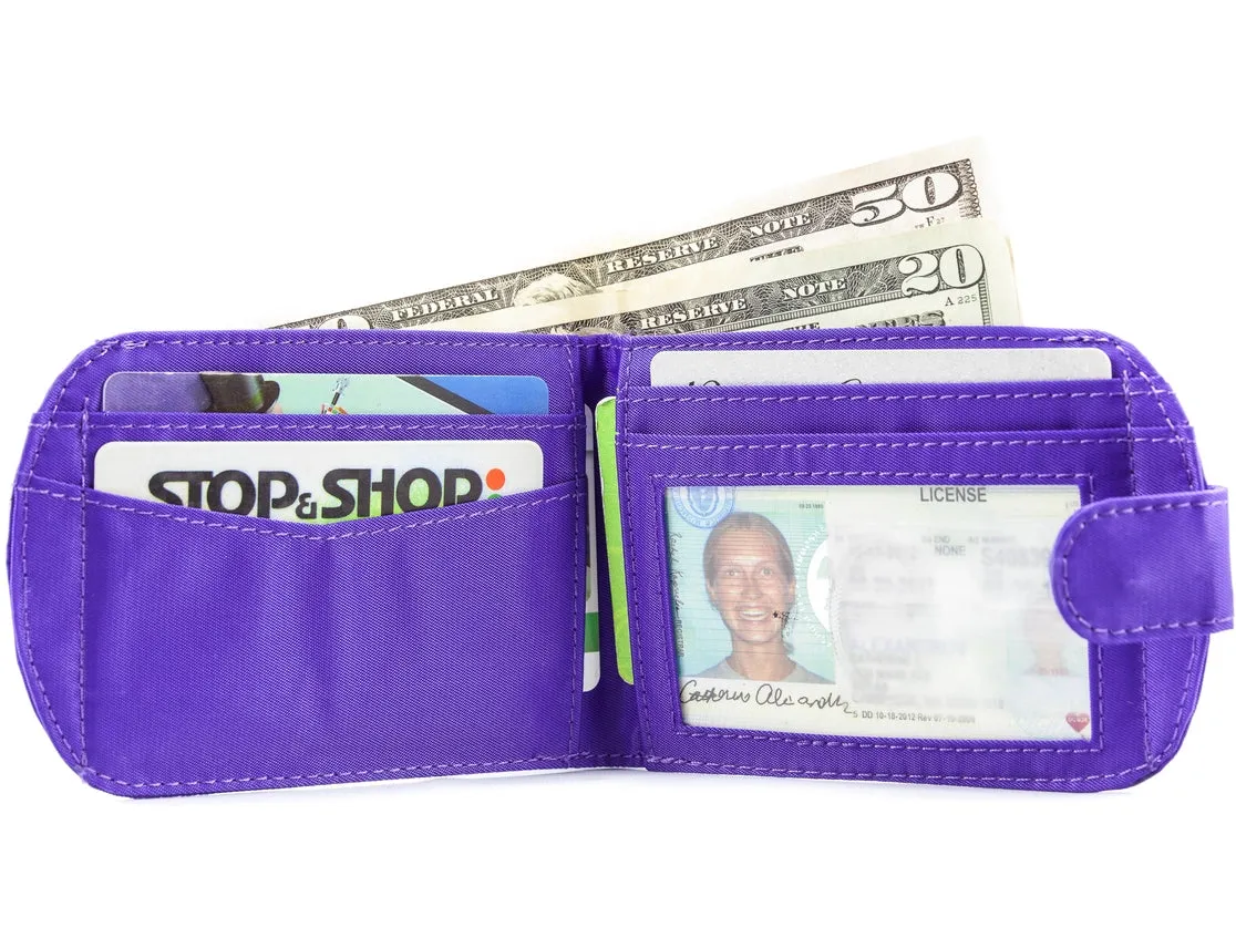 Big Skinny RFID Blocking Nylon Taxicat Wallet