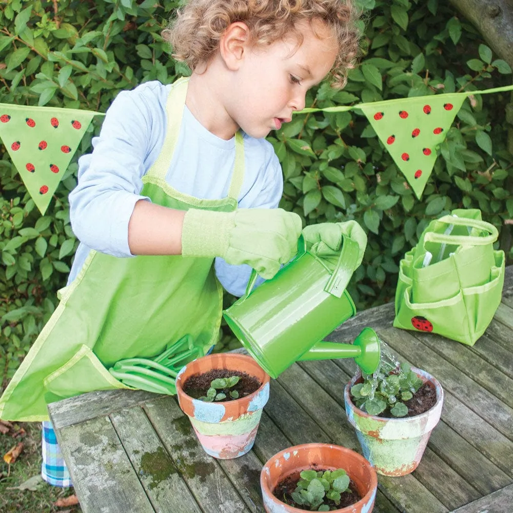 Bigjigs Toys Long Handled Gardening Tool Bundle