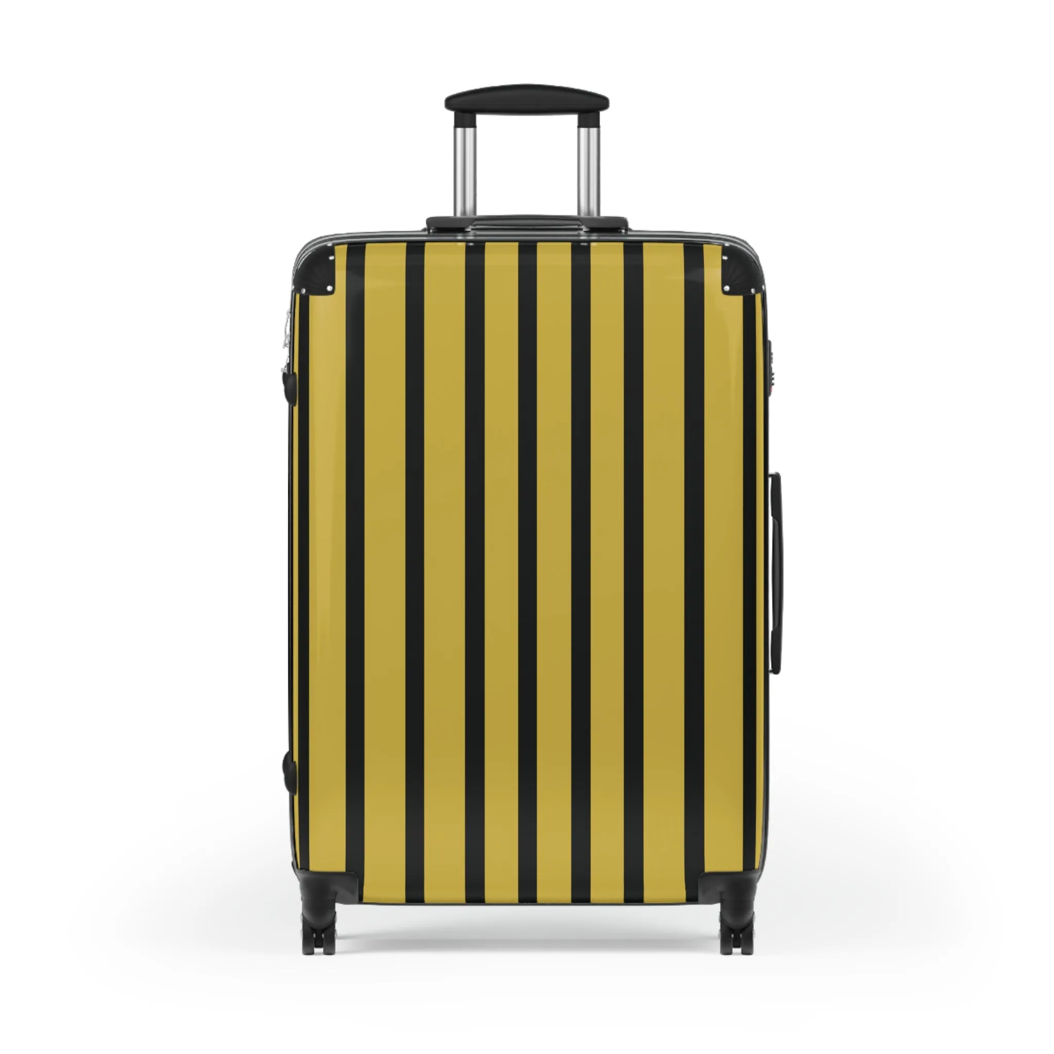 Black & Gold Traveler Suitcase