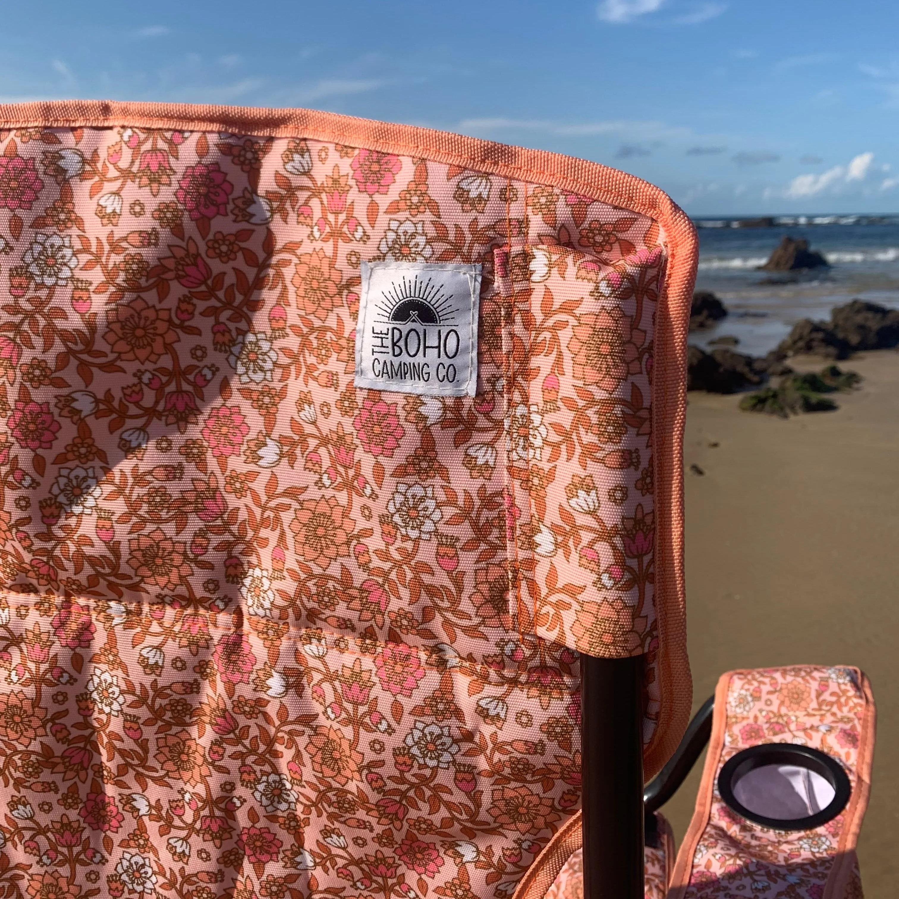 Boho Camp Chair & Sleeping Bag Combo