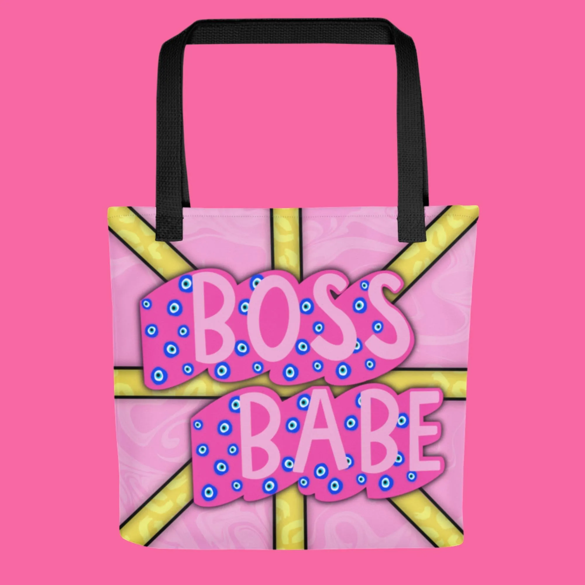 Boss Babe Evil Eye Tote bag