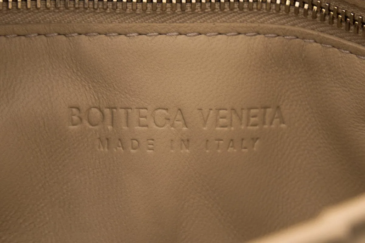 Bottega Veneta Nude Cassette Handbag