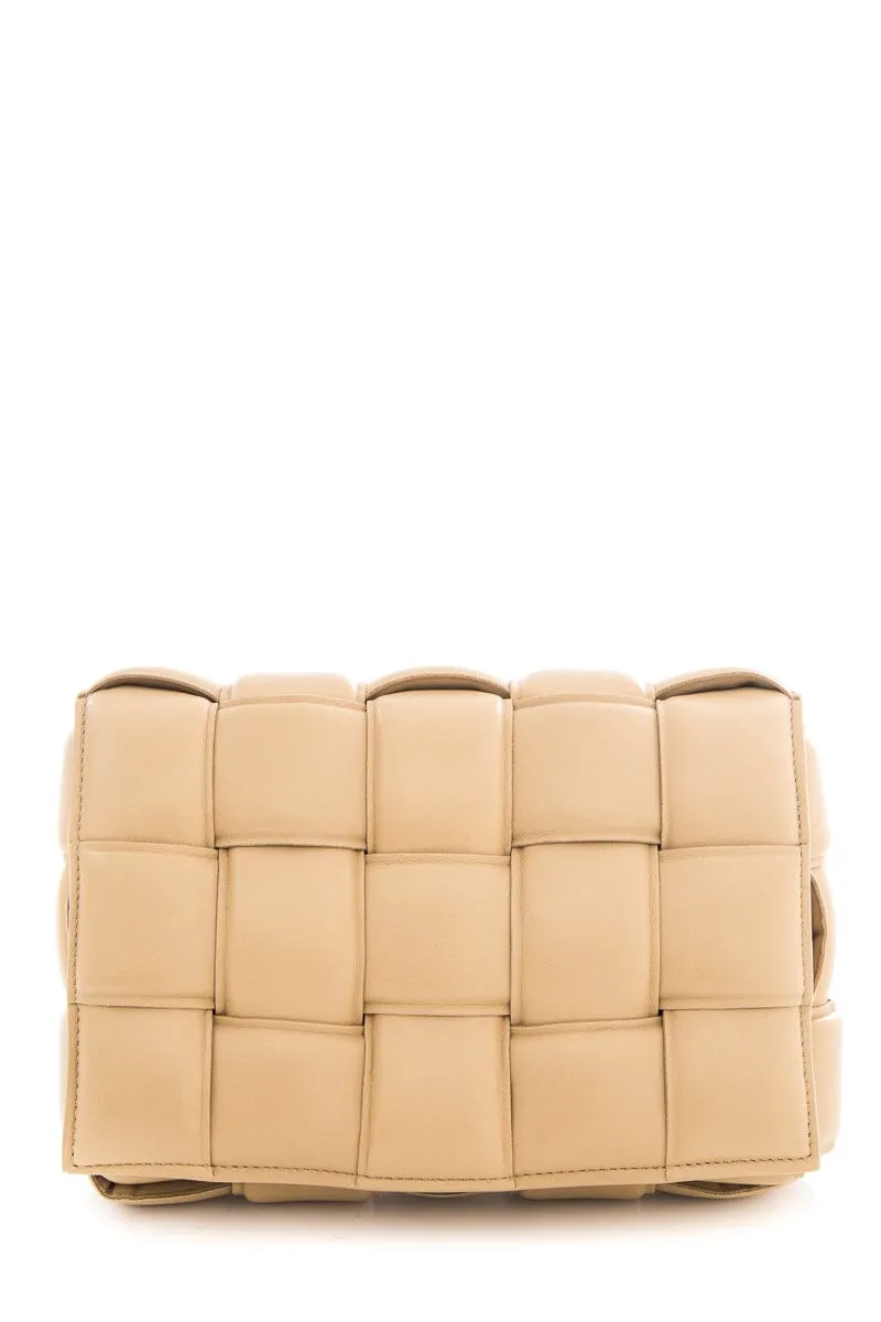 Bottega Veneta Nude Cassette Handbag