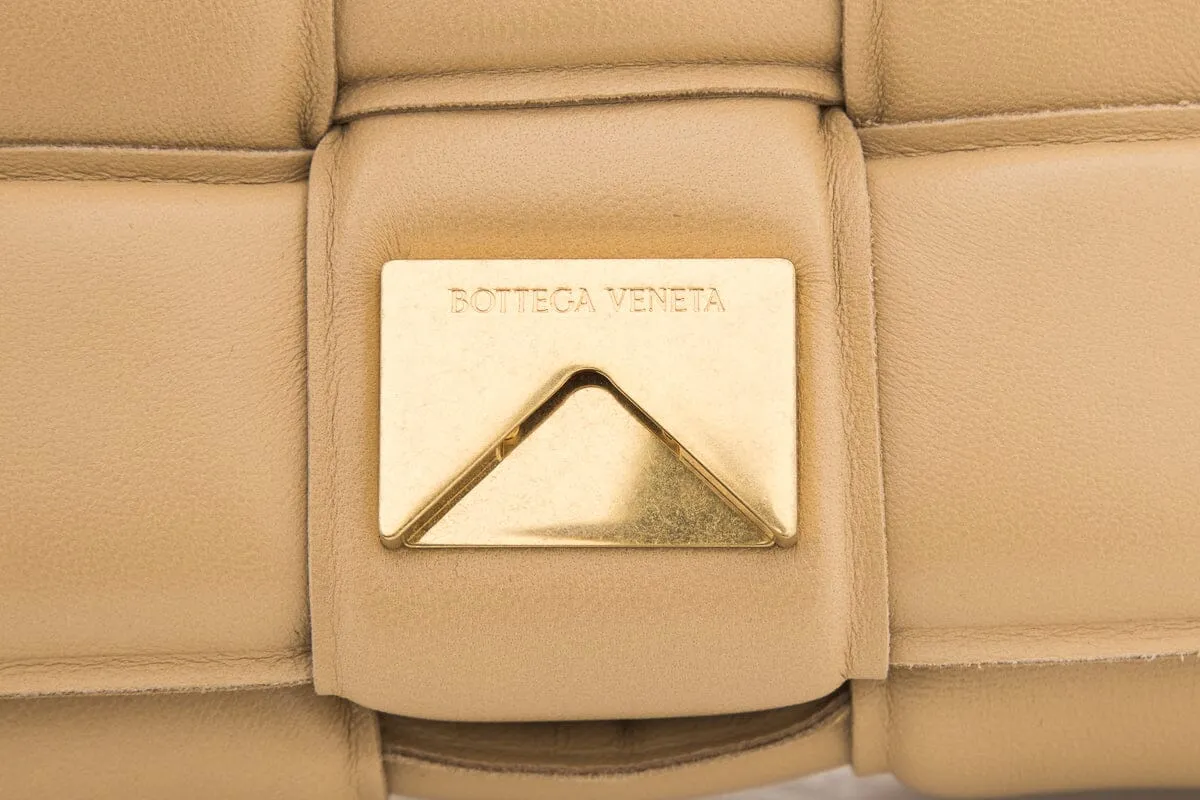 Bottega Veneta Nude Cassette Handbag