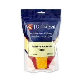 Bottle Seal Wax Beads - Yellow (1 lb)