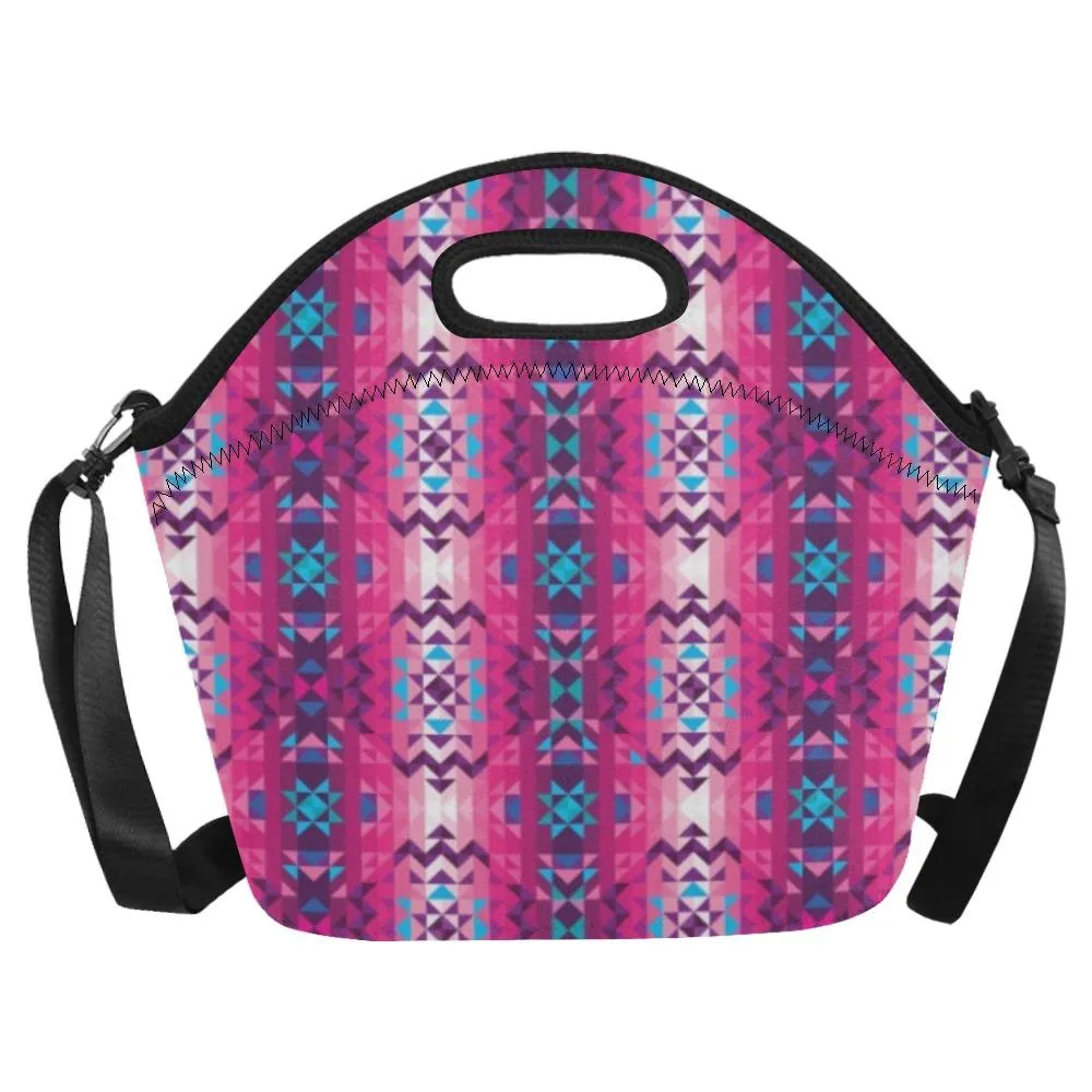 Bright Wave Neoprene Lunch Bag/Large