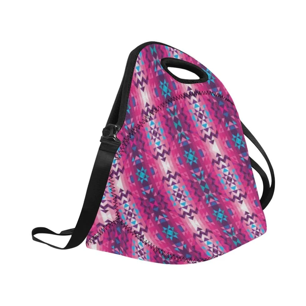 Bright Wave Neoprene Lunch Bag/Large