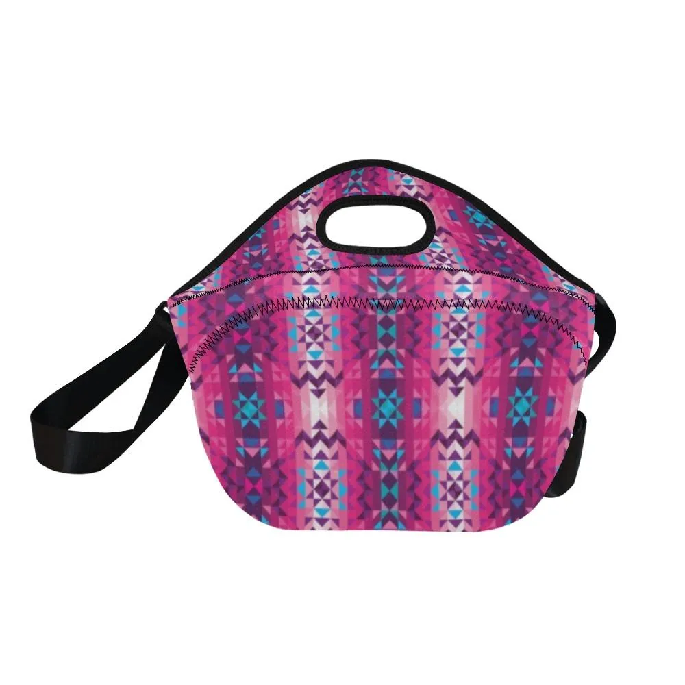 Bright Wave Neoprene Lunch Bag/Large