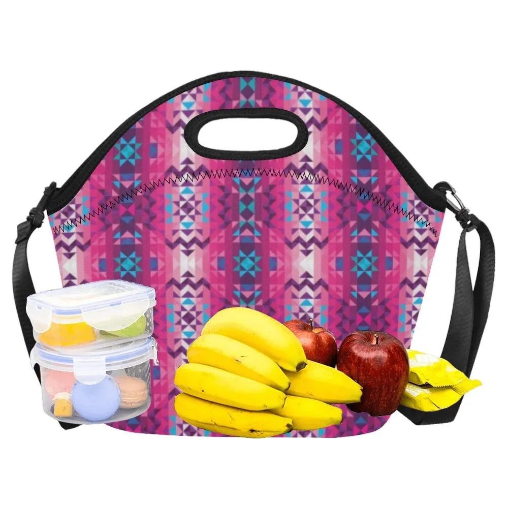 Bright Wave Neoprene Lunch Bag/Large