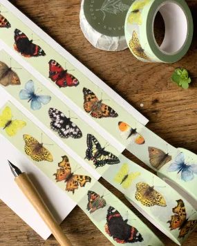 British Butterflies Washi Tape