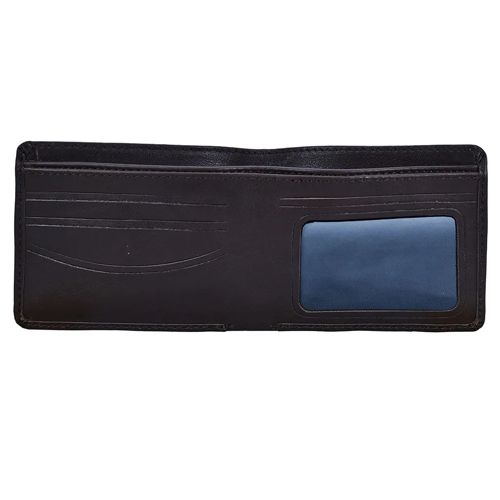 Business Leather Wallet Swanky Dark Brown