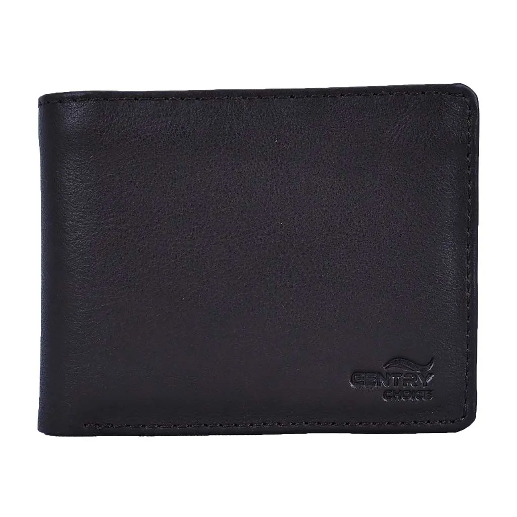 Business Leather Wallet Swanky Dark Brown