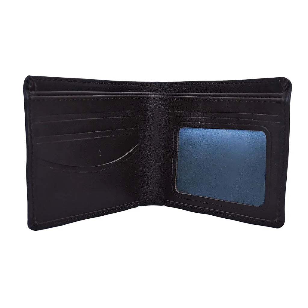 Business Leather Wallet Swanky Dark Brown