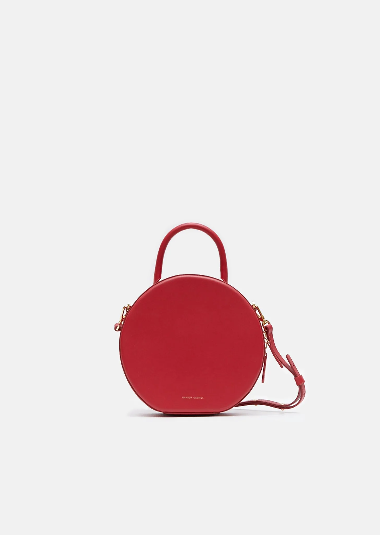 Calf Circle Crossbody