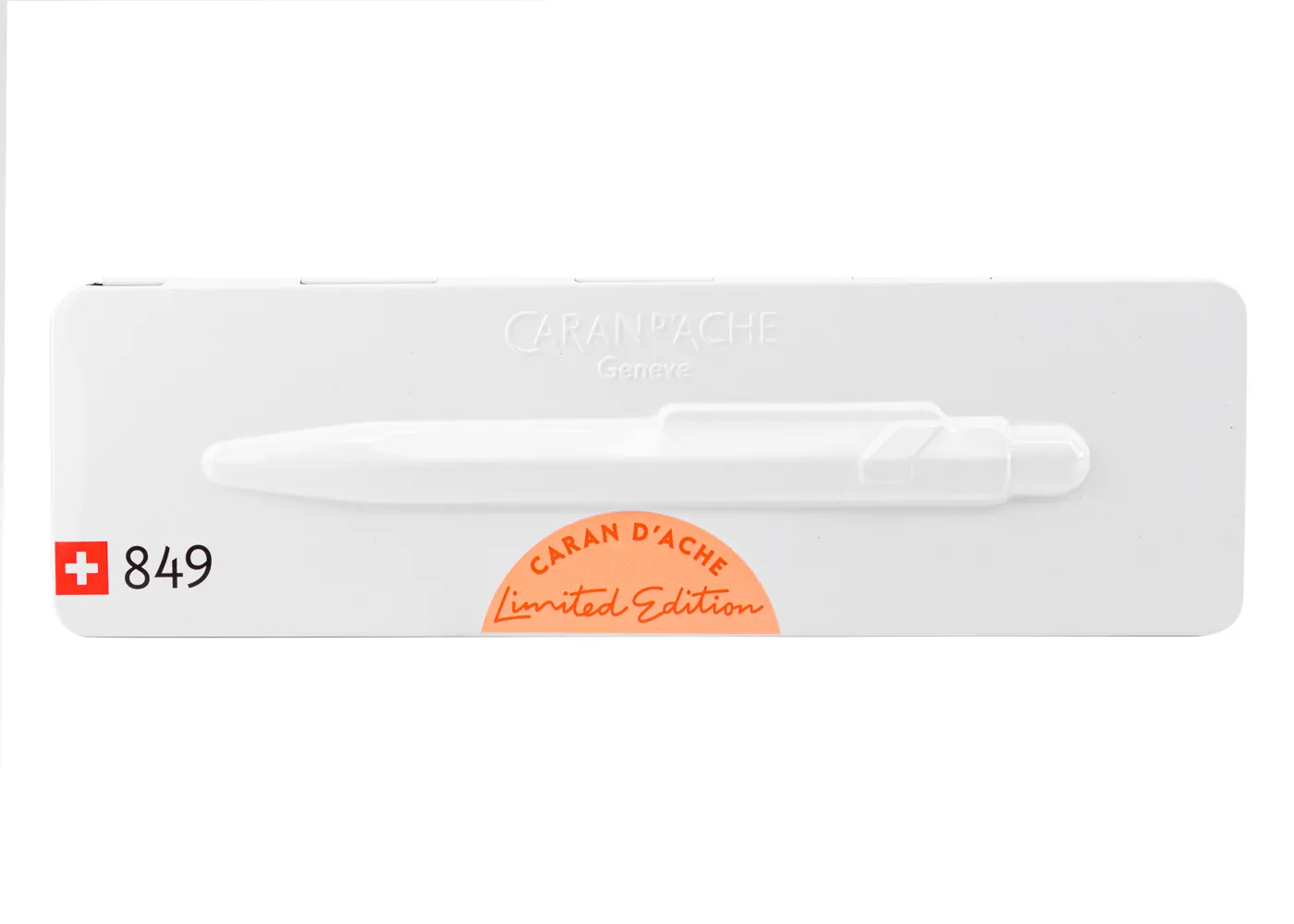 Caran d'Ache  849 Claim Your Style Tangerine Ballpoint Edition 3