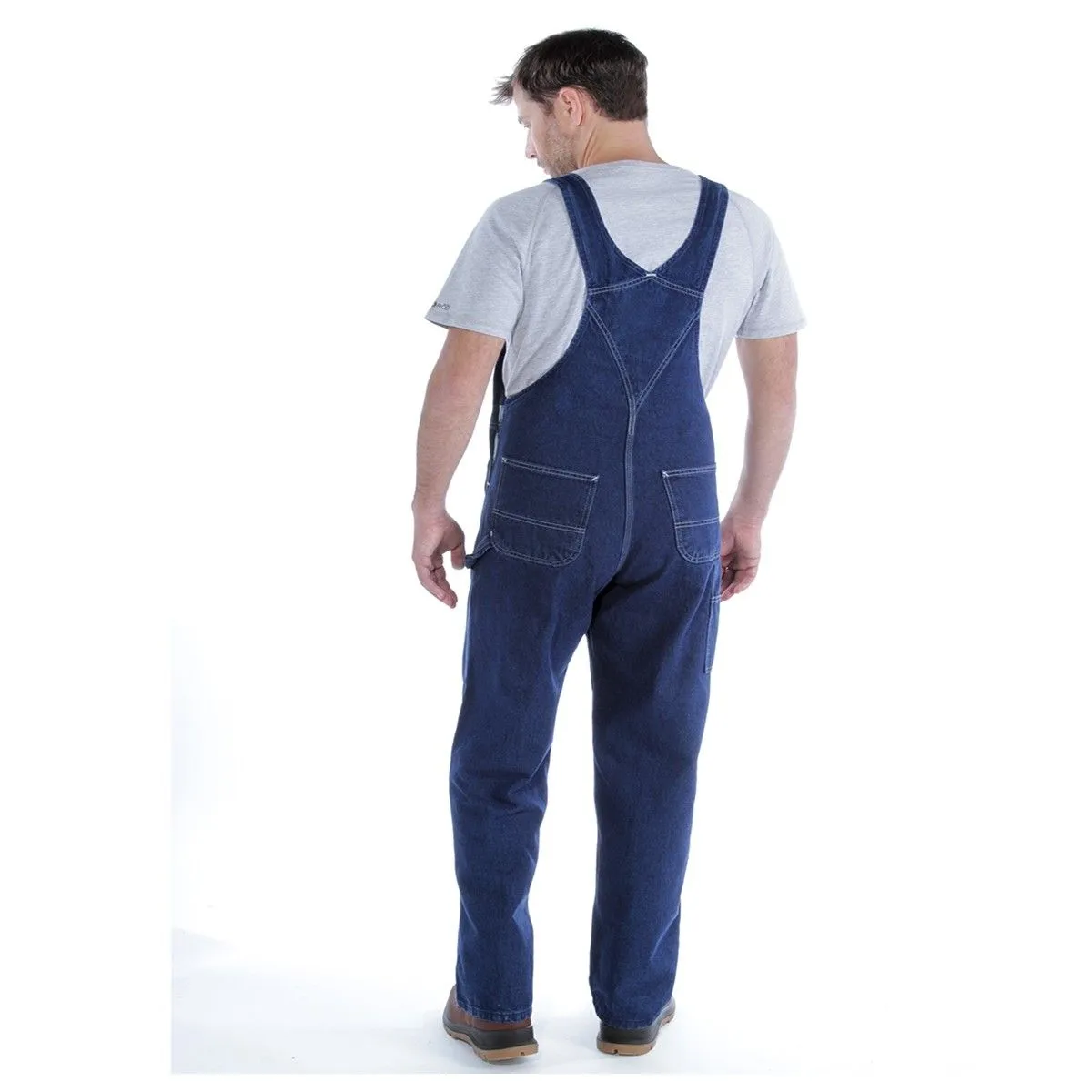 Carhartt&#x20;R07&#x20;Washed&#x20;Denim&#x20;Bib&#x20;Overall&#x20;-&#x20;Darkstone