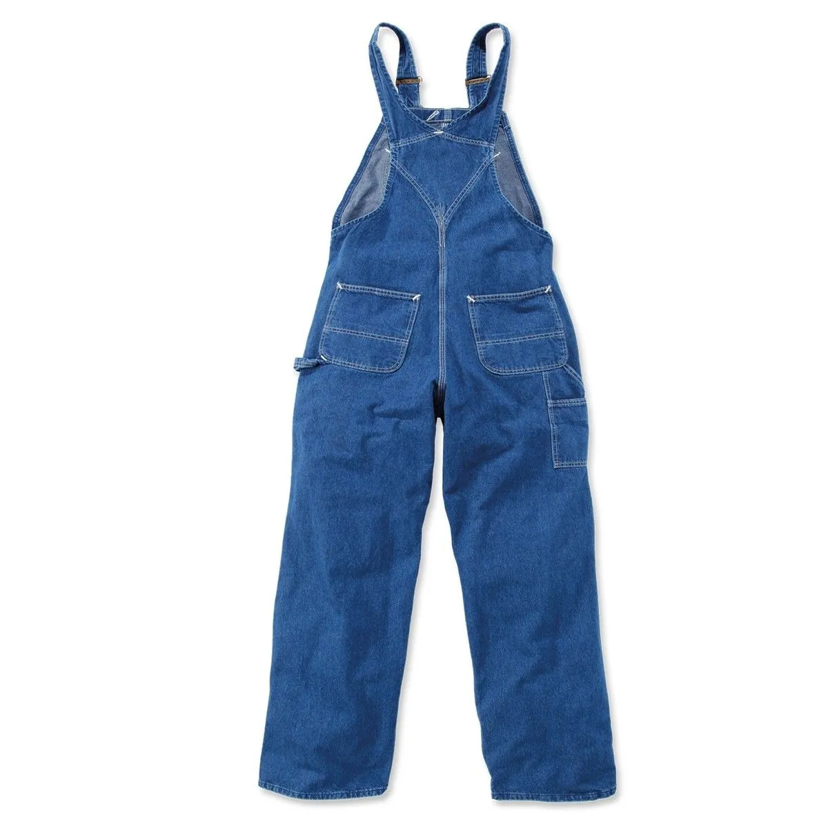 Carhartt&#x20;R07&#x20;Washed&#x20;Denim&#x20;Bib&#x20;Overall&#x20;-&#x20;Darkstone