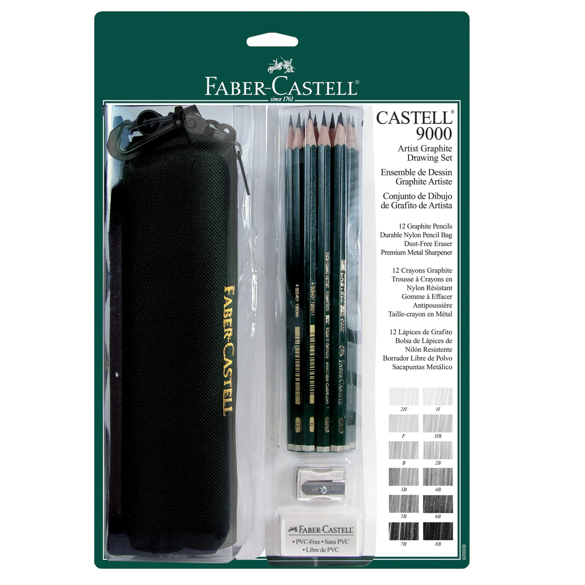 Castell 9000 Artist Graphite Drawing Set - #800028