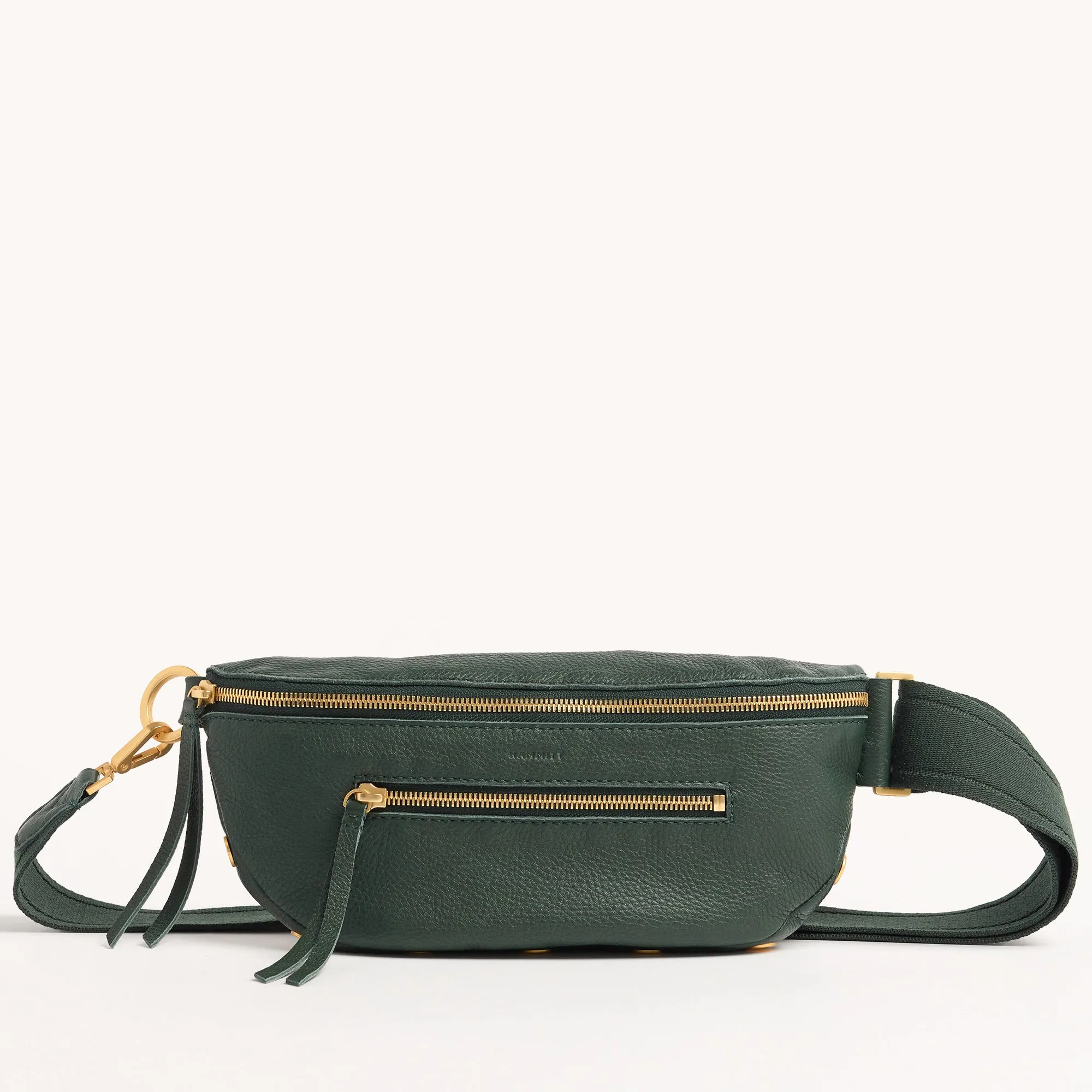 Charles Crossbody | Green Room Pebble/Brushed Gold | Med