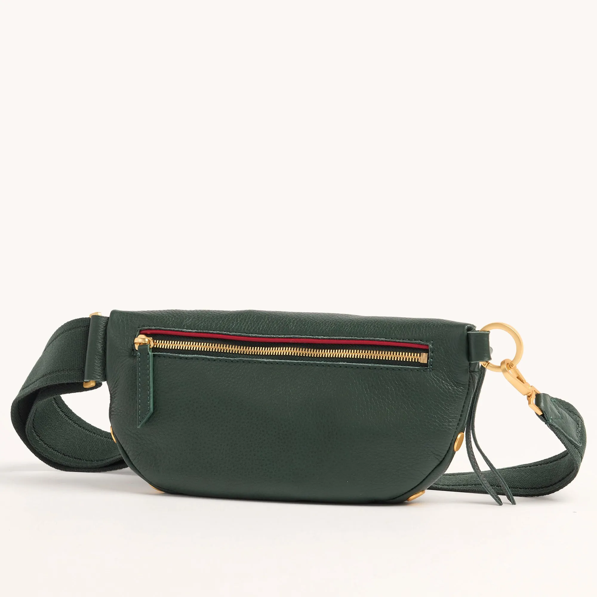 Charles Crossbody | Green Room Pebble/Brushed Gold | Med