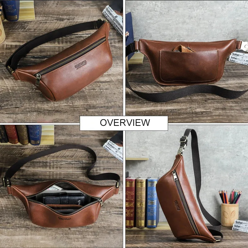 Chic Elegance Leather Fanny Pack