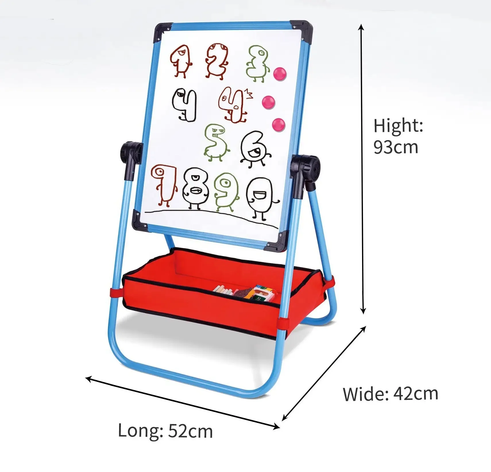 Children's Folding Easel Double-Sided Art Board