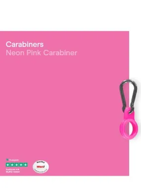 Chilly's Water Bottle Carabiner Neon Pink CBCARNEPNK