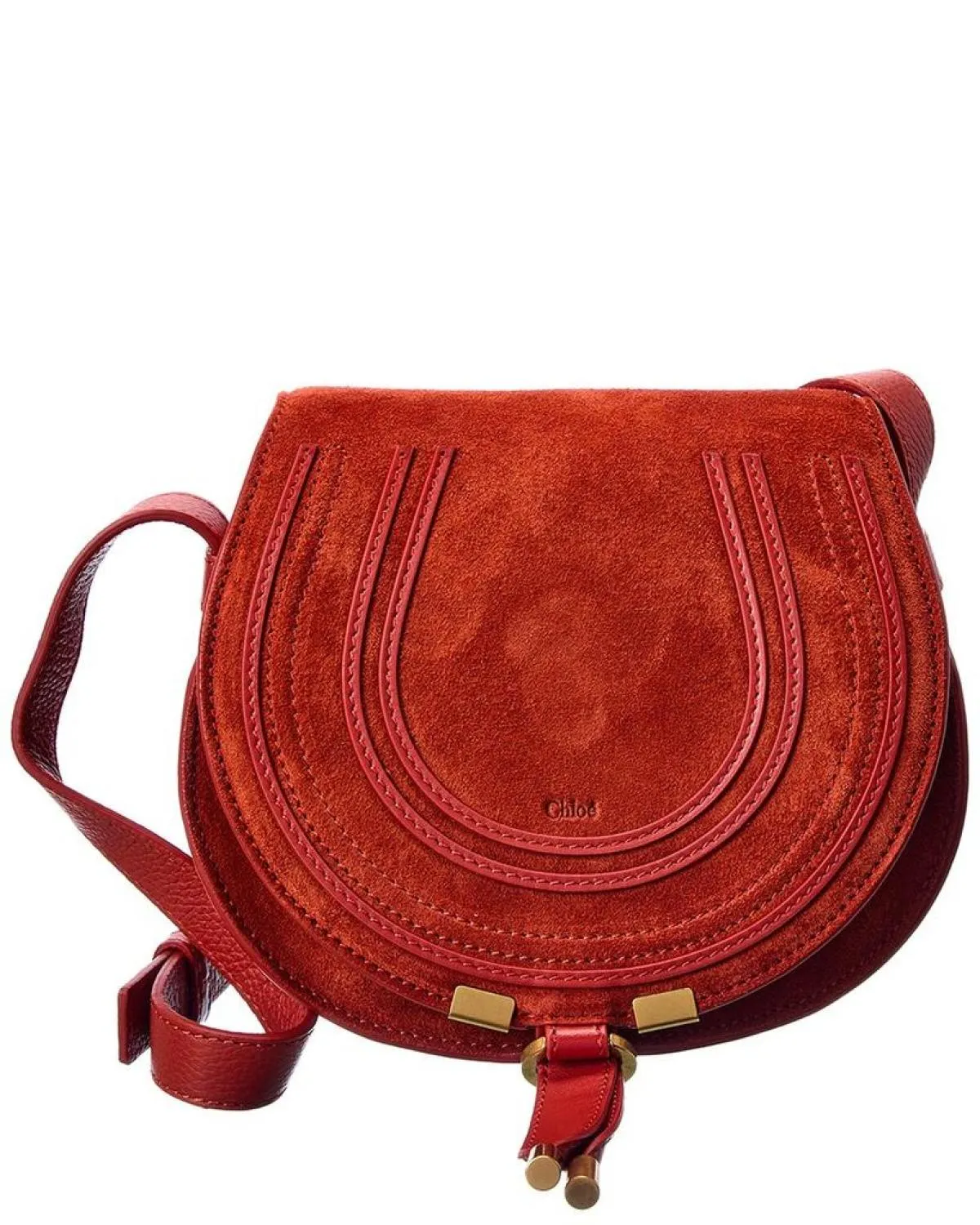 Chloé Marcie Small Suede Crossbody