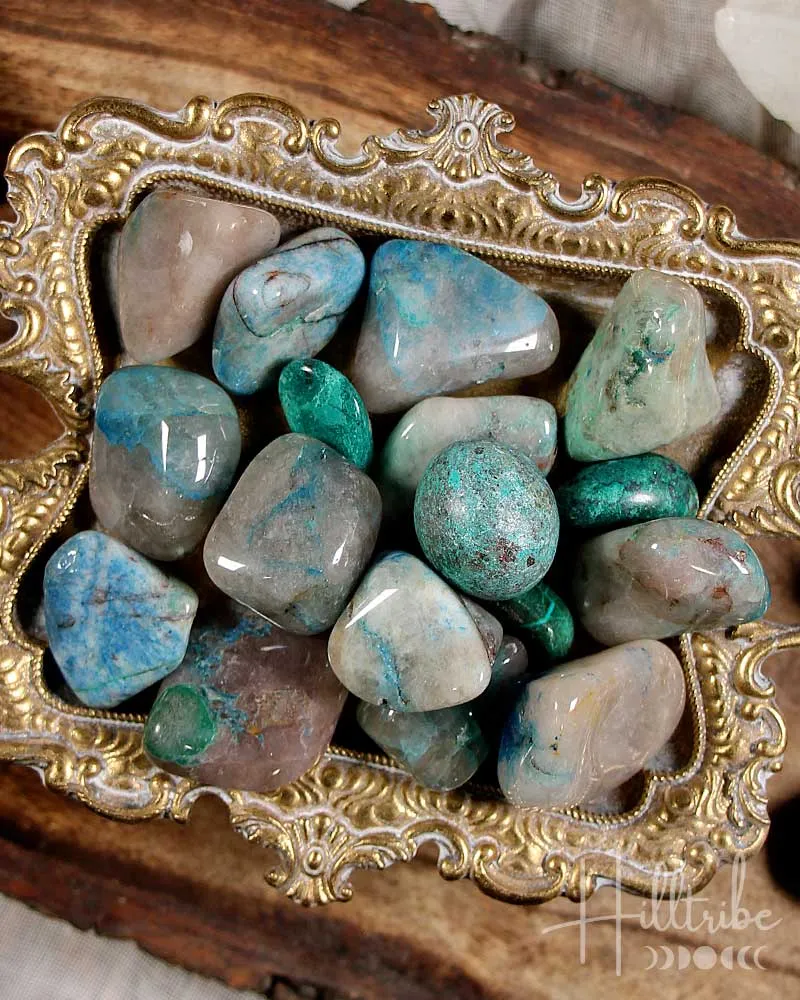 Chrysocolla Tumbled