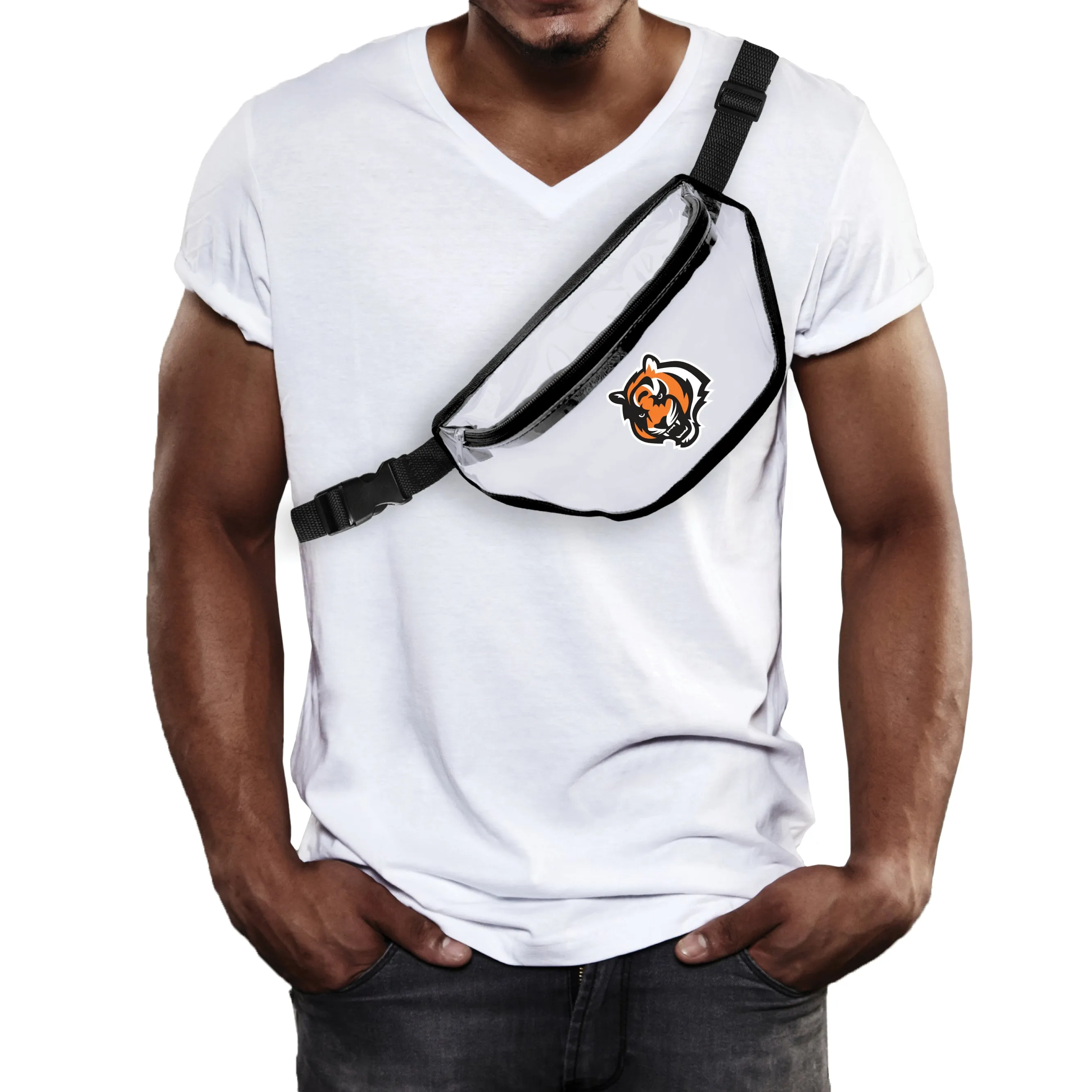 Cincinnati Bengals Clear Fanny Pack