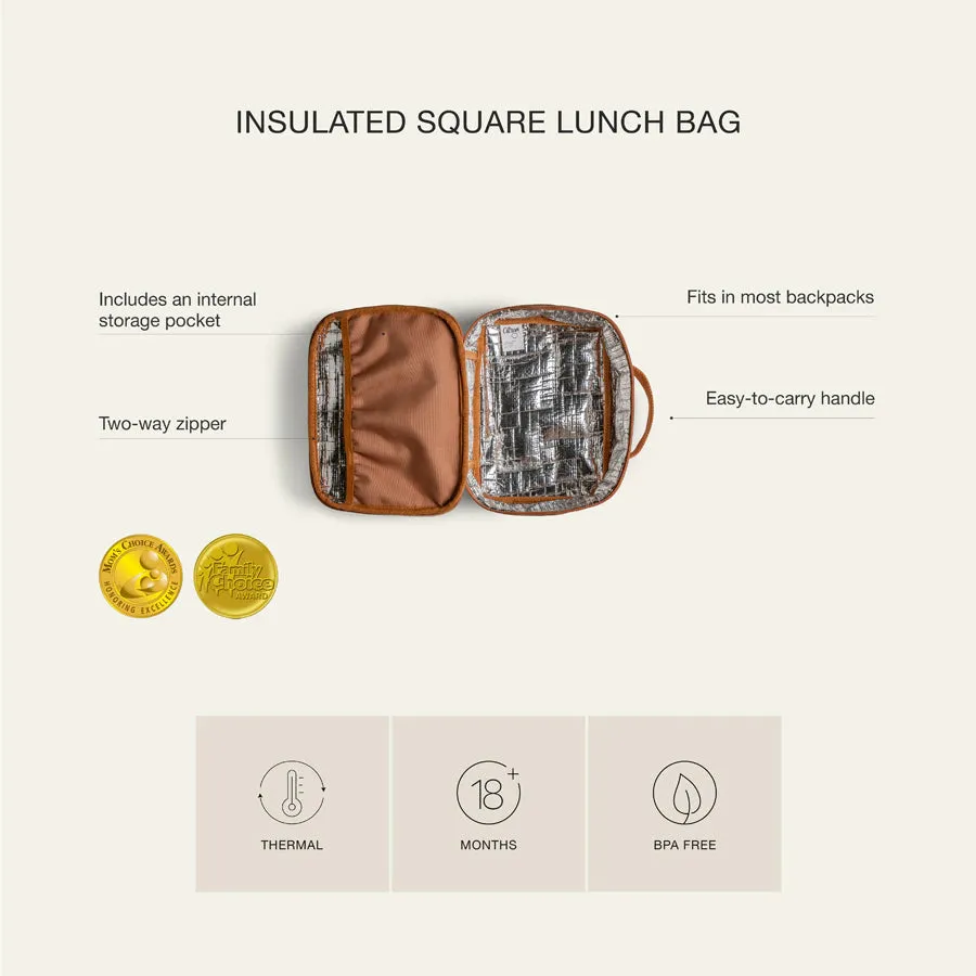 Citron 2023 Insulated Square Lunch Bag Leo