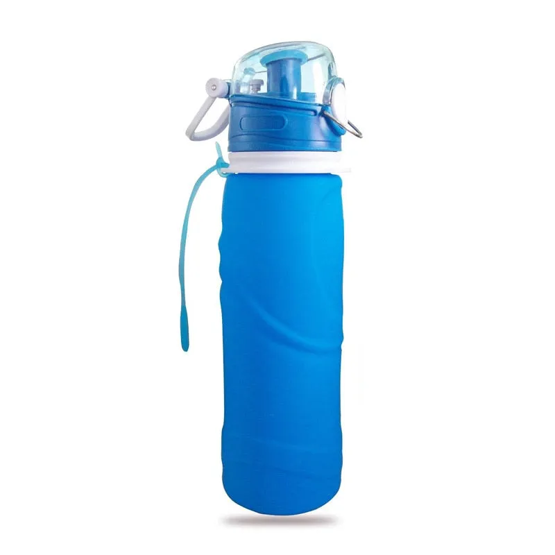 Collapsible Silicone Water Bottle