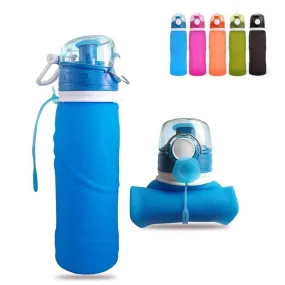 Collapsible Silicone Water Bottle