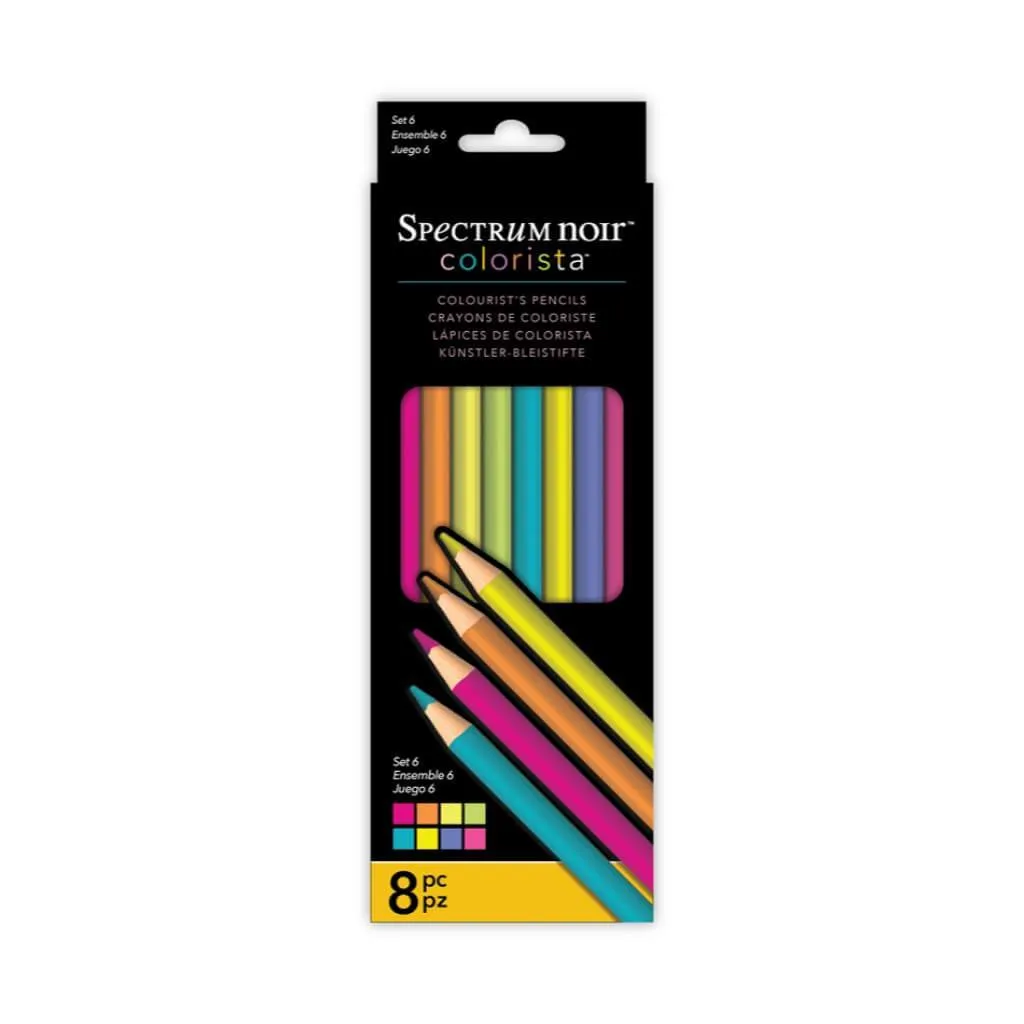 Colorista by Spectrum Noir 8 Piece Pencils Set